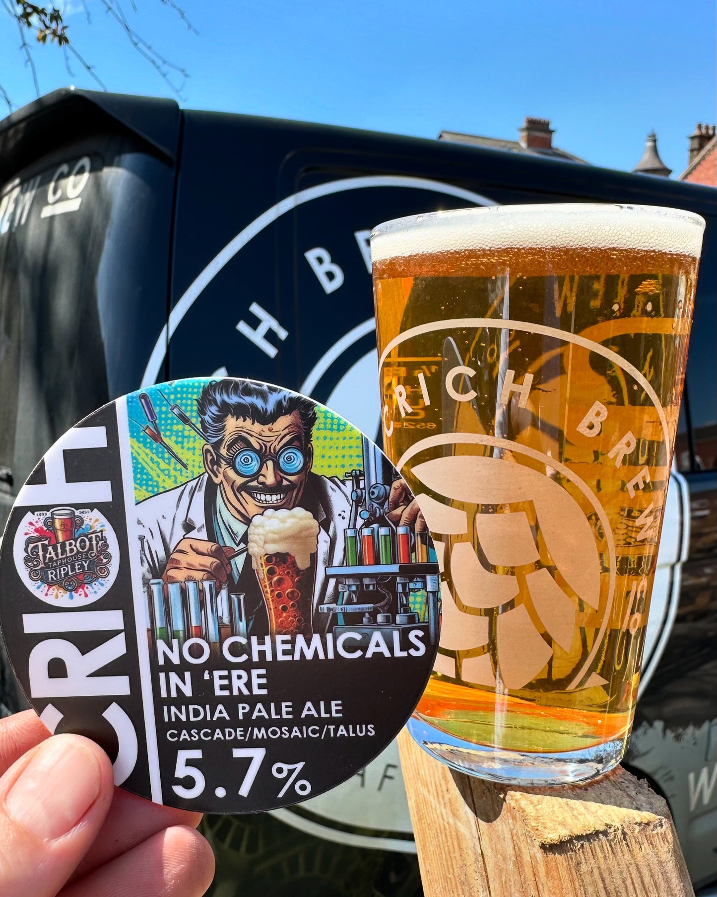 No Chemicals in ‘Ere - American IPA 5.7% 440ml