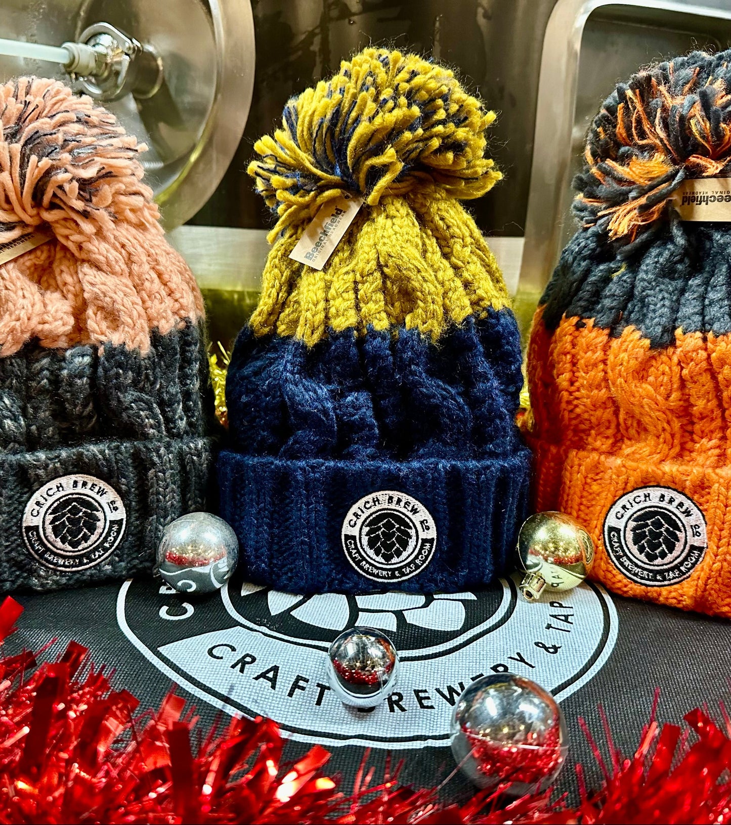 Chunky Knit Bobble Hat