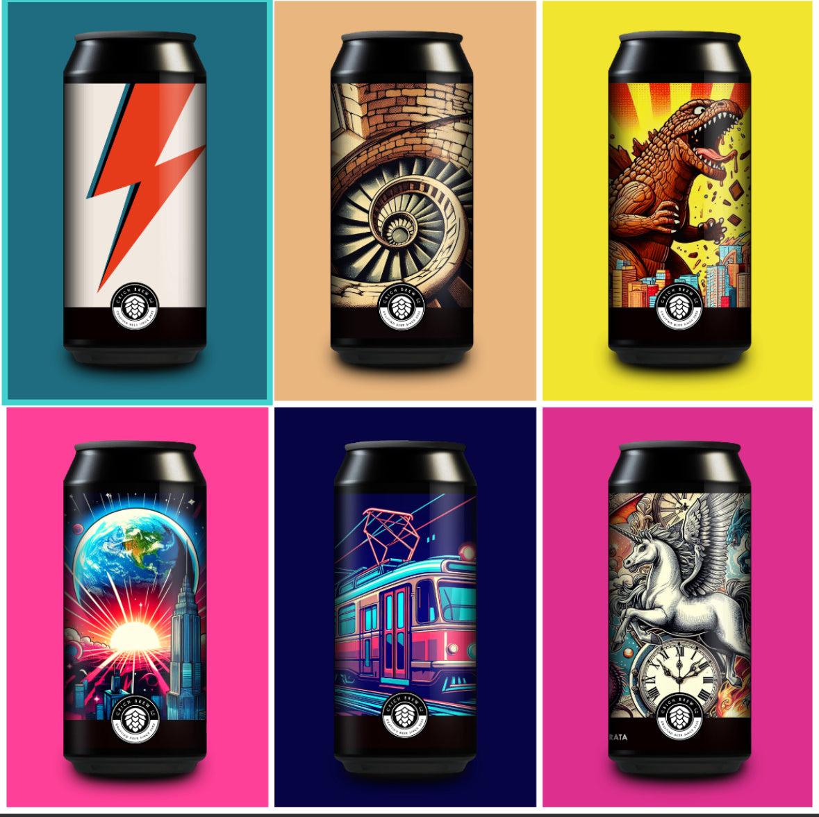 Mixed Pack - 6 Cans for £25