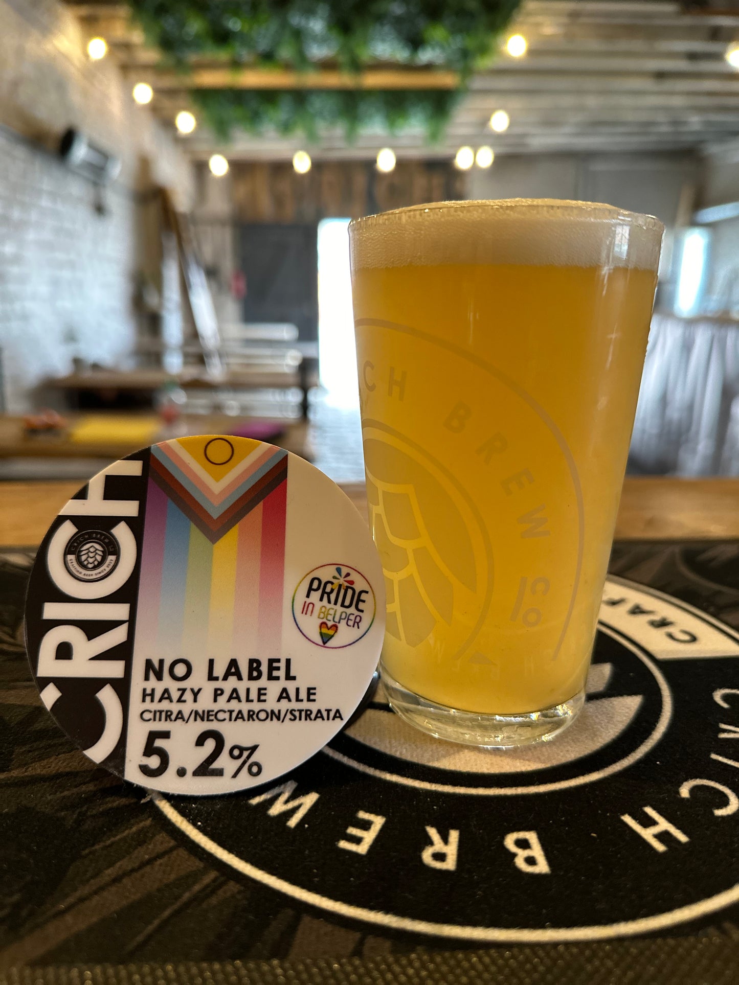 No Label Hazy Pale 5.2% 440ml