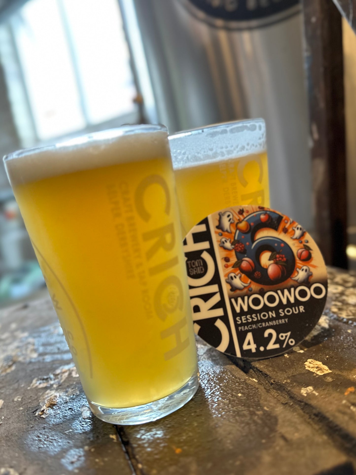 Woo Woo - Peach & Cranberry Session Sour 4.2% 440ml